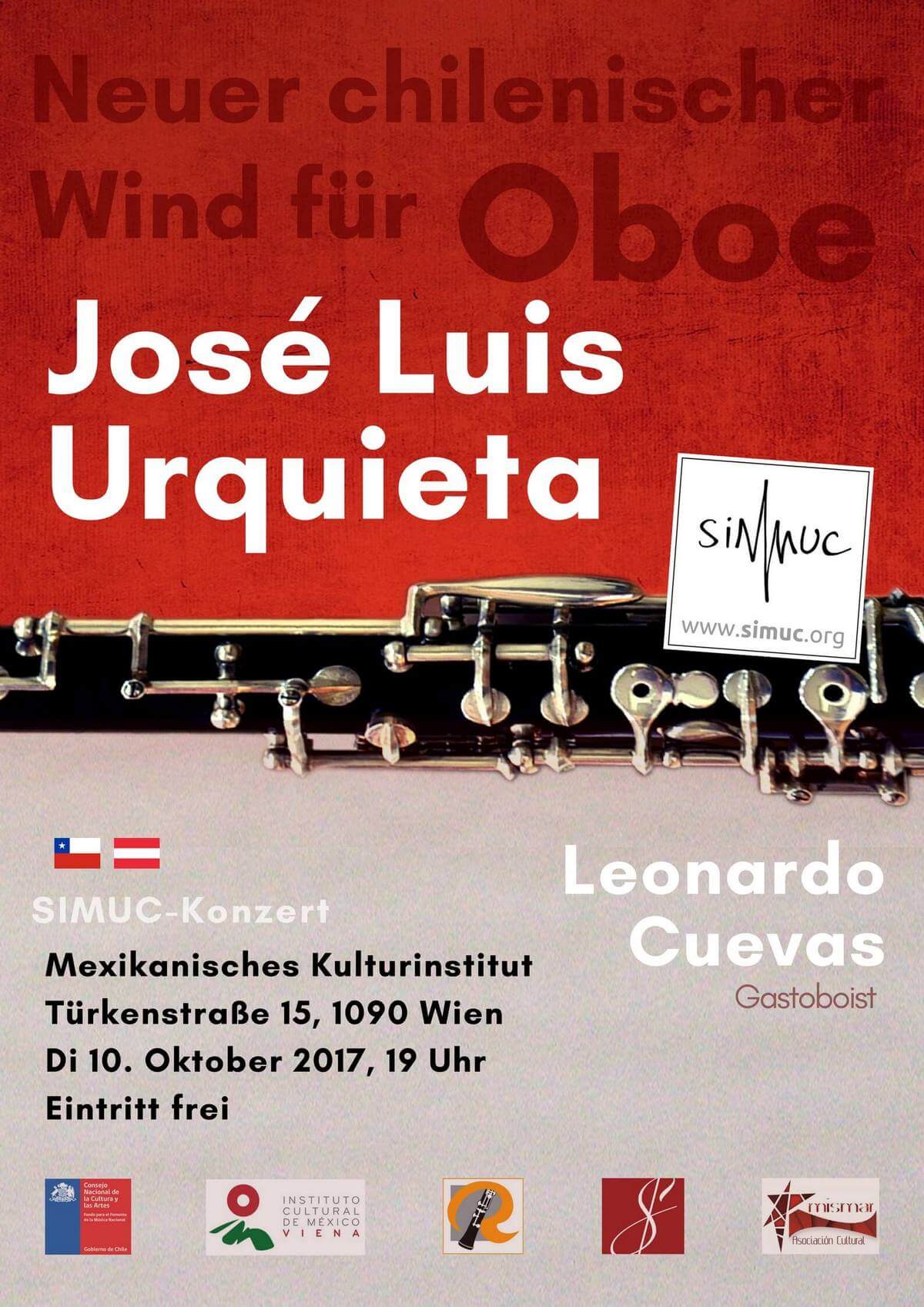 Oboist José Luis Urquieta in Vienna