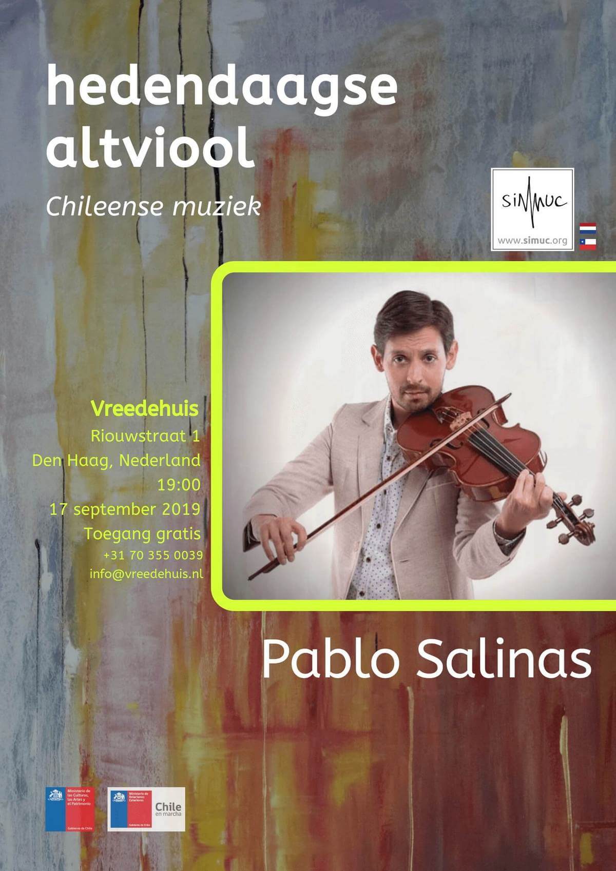 Contemporary Viola. Chilean Music in The Hague.