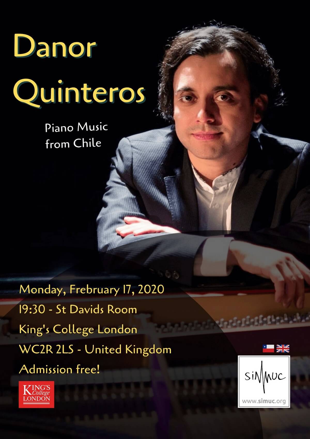 Danor Quinteros in London: Piano Music From Chile