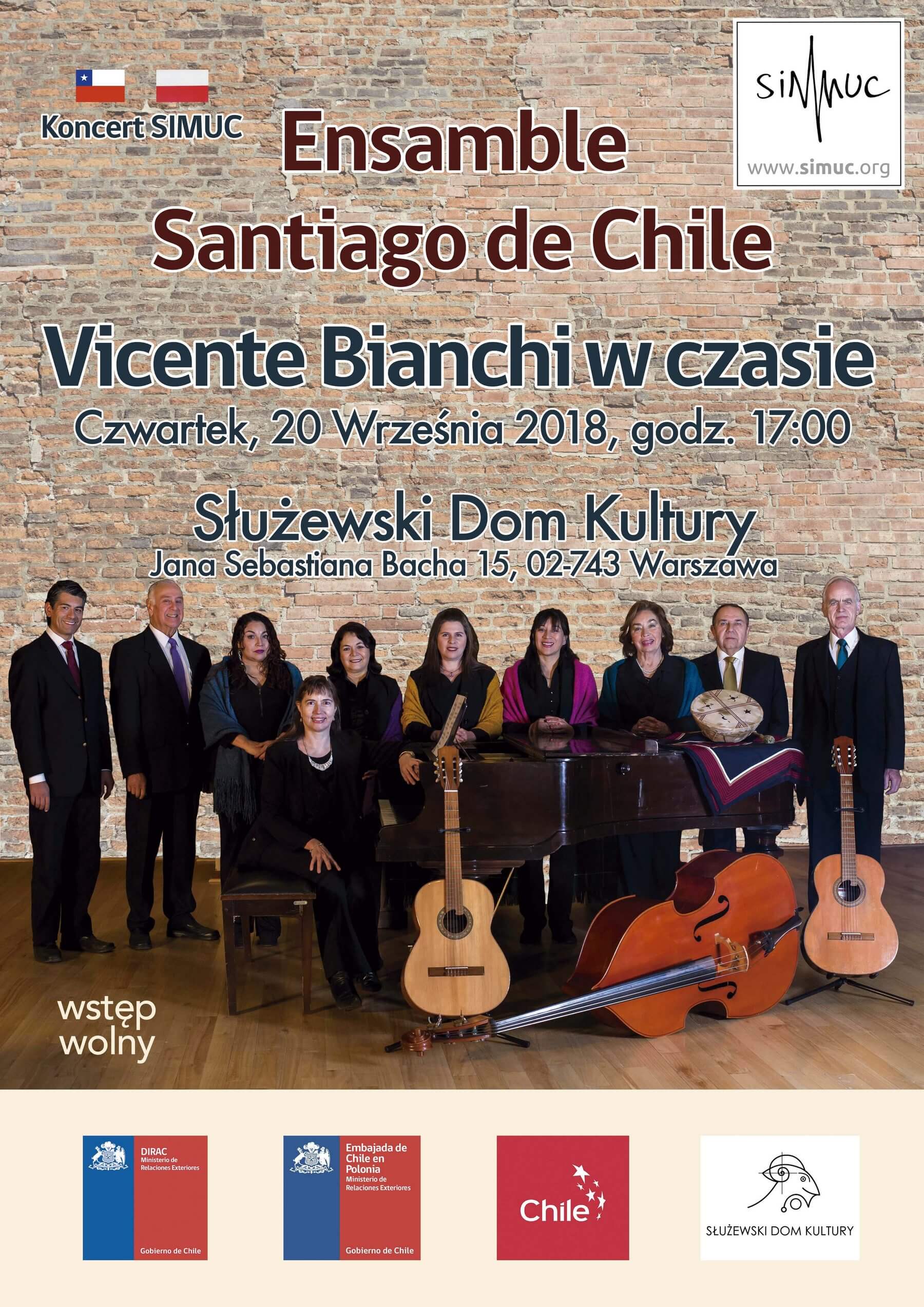SIMUC-Concert: Ensamble Santiago de Chile in Poland