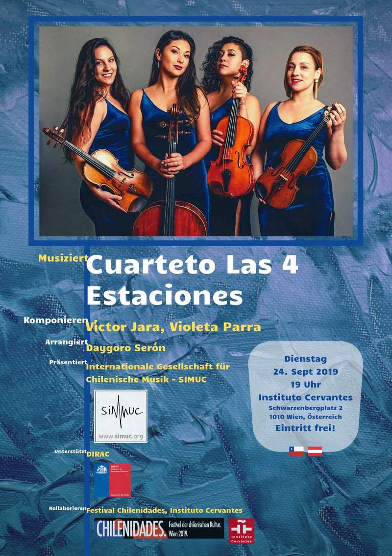 SIMUC-Concert: Contemporary Viola. Chilean Music. Violist Pablo Salinas in Luxembourg City, Luxembourg