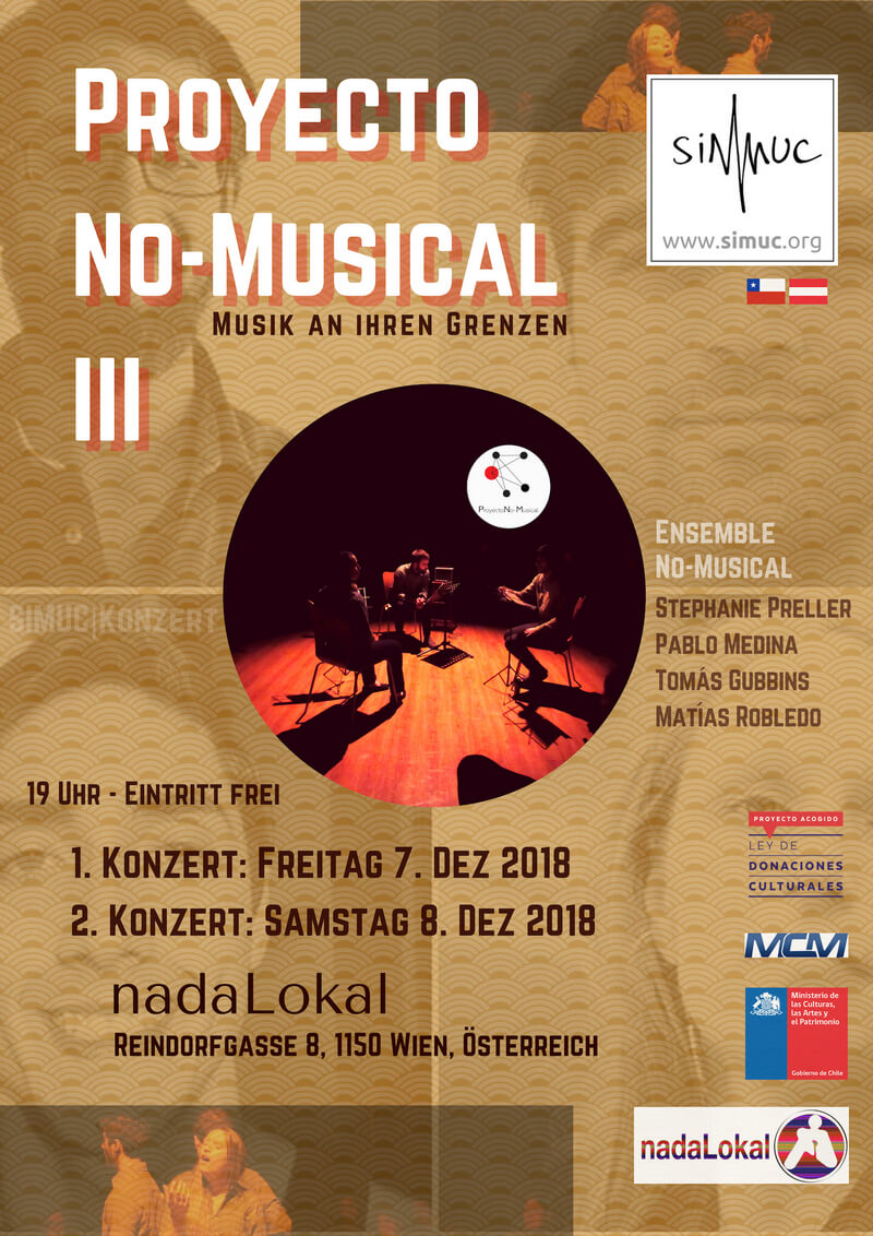 SIMUC-Concert: Proyecto No-Musical III in Vienna, Austria