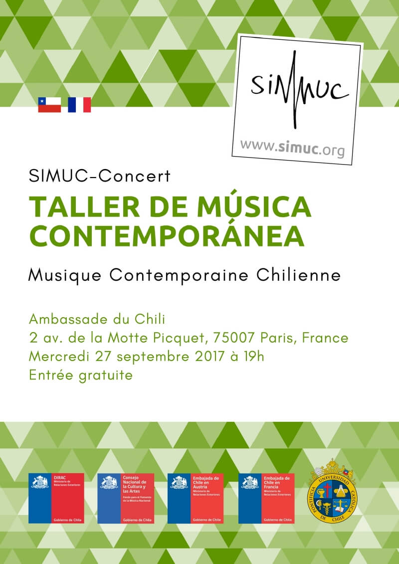 SIMUC-Concert: Taller de Música Contermporánea in Paris