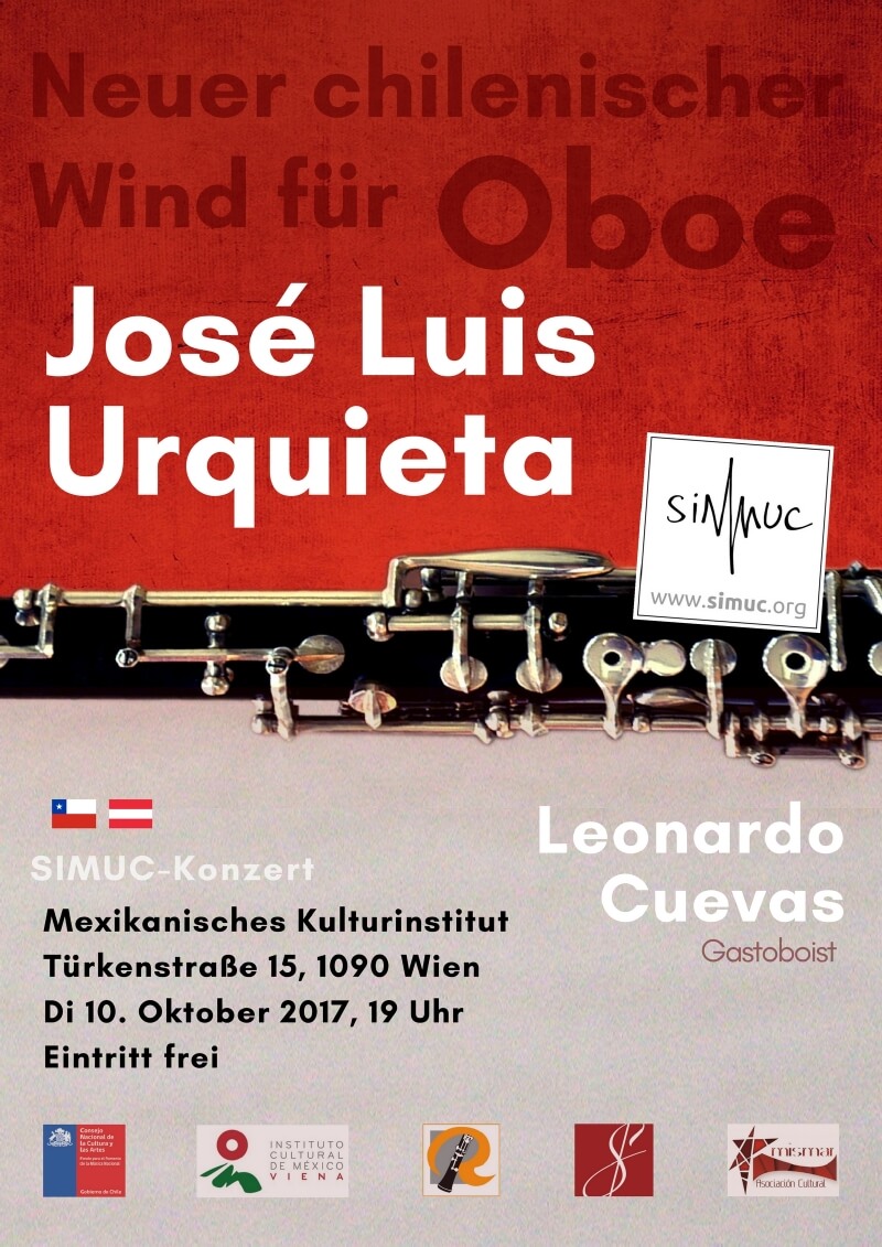SIMUC-Concert: Oboist José Luis Urquieta in Vienna